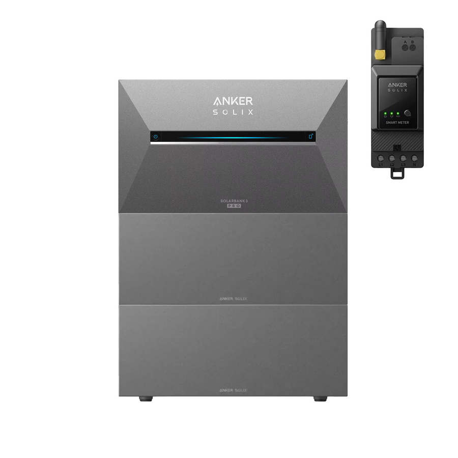 Anker SOLIX Solarbank 3 E2700 Pro Speicher für Balkonkraftwerk mit 2,68 kWh Kapazität, 4 MPPT und 2x BP2700 Erweiterungsakku inklusive Smart Meter - Bild 6