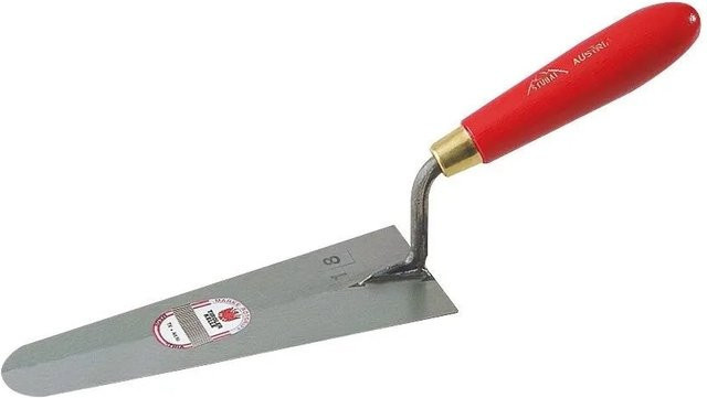 Stubai Ziegeldeckerkelle aus Stahl mit geschmiedeter Angel in Silber, Länge: 180 mm - Bild 1