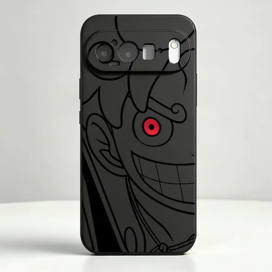 Funda Handyhülle One Piece Happy Face Luffy Zoro für Google Pixel 9 Pro XL 8 Pro 7 6 sowie Pixel 9a 8a 7a 6a 10A in Multicolor und Schwarz - Bild 2