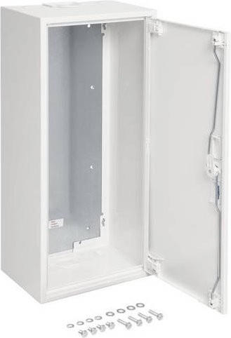 Hager ZB80F Hausanschlussschrank aus Stahl in Weiß B/H/T: 65,0 x 30,0 x 20,5 cm - Bild 1