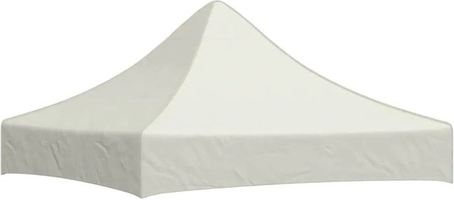 vidaXL Partyzelt-Dach für Faltpavillon in Creme, B/B: 200 x 200 cm, aus Polyester Oxford-Gewebe - Bild 1