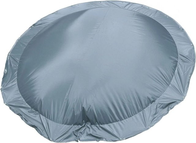 CF Aeroshield Luftkissen Poolabdeckung, aufblasbare Abdeckplane aus PVC, rund, Durchmesser: 600 cm, Grau - Bild 1