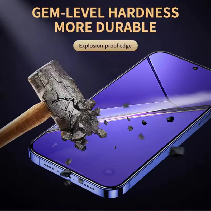 3er-Set gehärtetes Schutzglas für Realme Neo 7, transparent, Full Coverage mit Fingerabdruck-Entsperrung - Bild 3