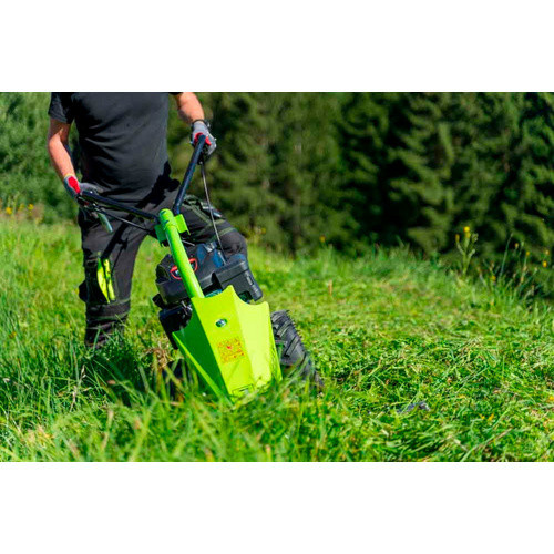 Zipper Benzin Balkenmäher ZI-BM870ECO in Grün mit 2,7 kW und 87 cm Schnitthöhe - Bild 2