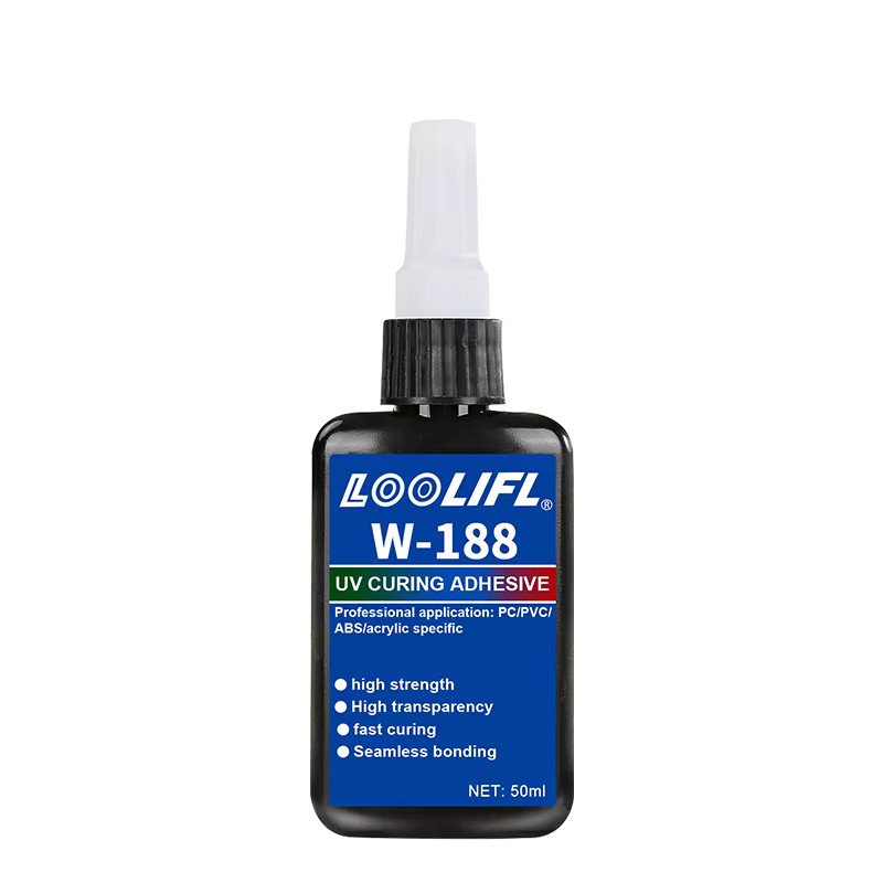 LOOLIFL UV-Klebstoff W-188 transparent, 50 g hochfester Kleber zum Kleben und Verschweißen von Glas, Metall, Keramik und ABS-Materialien - Bild 7