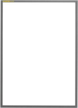 Schäfer Shop Pure Magnetrahmen SSI Standard DIN A3 in Grau, 5 Stück - Bild 1