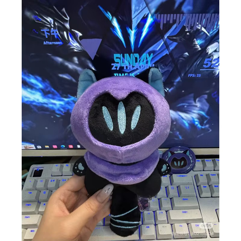 Bandai Valorant Omen Plüschtier als weiche Anime-Stoffpuppe für Sammler und zur Wohndekoration - Bild 2