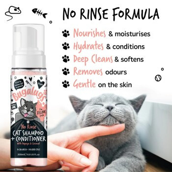 Bugalugs Katzen-Shampoo & Conditioner No-Rinse, 200 ml - Bild 5