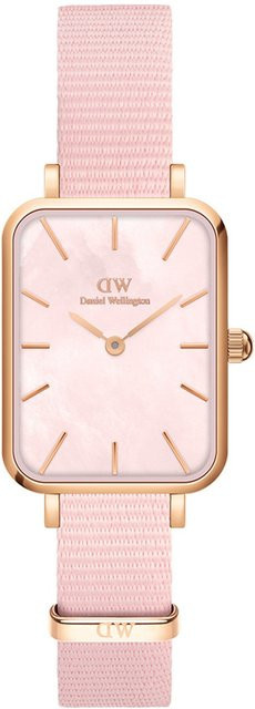 Daniel Wellington Damenuhr Quadro Coral, 26 mm, 3 ATM - Bild 1