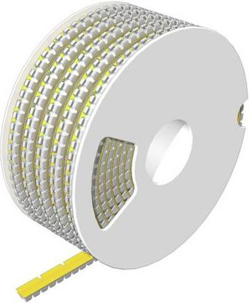 Weidmüller Kabelmarkierungssystem SFM 4/18 3.3-4.0MM Gelb 800 Stück - Bild 1