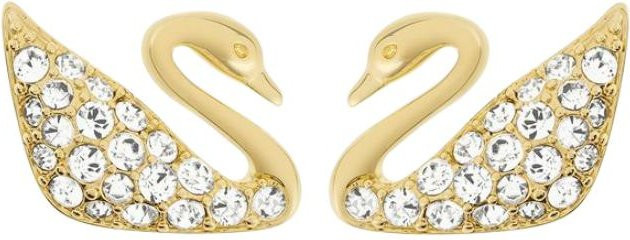 Swarovski Ohrringe, vergoldet, Gold, Kristall, Damen - Bild 1
