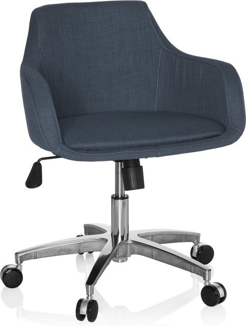 hjh OFFICE Home Office Bürostuhl SOLAO 100 aus Stoff mit Armlehnen - Bild 1