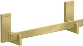 Hansgrohe Axor Uni. Rectangular Haltegriff zur Wandmontage, Messing, gebürstetes Messing - Bild 1