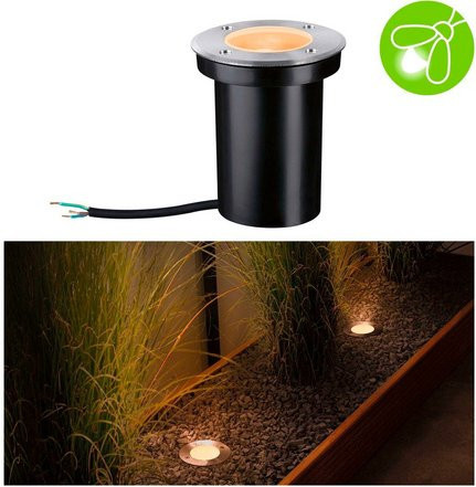 Paulmann Bodeneinbauleuchte Floor LED GU10 rund für Außenbereiche, Edelstahl/Silber, Durchmesser: 10,5 cm, Höhe: 13 cm - Bild 3