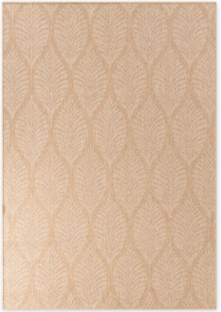 NYVI Teppich Duet Liora in Jute Weiß, wetterfest und UV-beständig für Innen und Außen, B: 160 cm, T: 230 cm - Bild 1