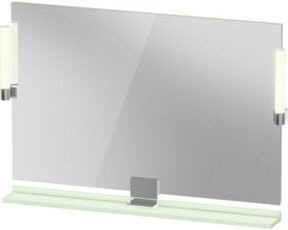 Duravit Sivida LED-Badspiegel in Grün mit Bewegungssensor und Dimmfunktion, B/H/T: 105 x 65 x 3,6 cm - Bild 1