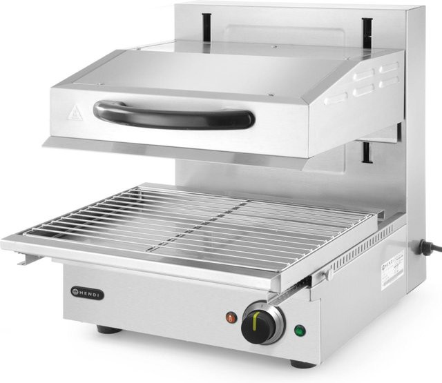 Hendi Salamander-Toaster Modell 450 in Silber aus Edelstahl mit 2800W - Bild 1