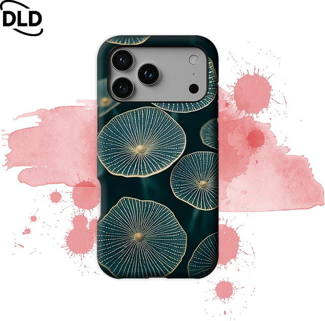 Lunar Discs Handyhülle für iPhone 17 16 15 14 Pro Max Plus Multicolor – Robuste Einzel- und Doppelschicht-Hülle mit Magnetfunktion - Bild 1