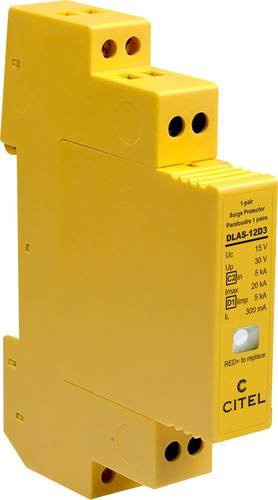 Citel Überspannungsschutz-Modul DLAS-12D3 für Verteilerschrank, 20 kA, Gelb - Bild 1