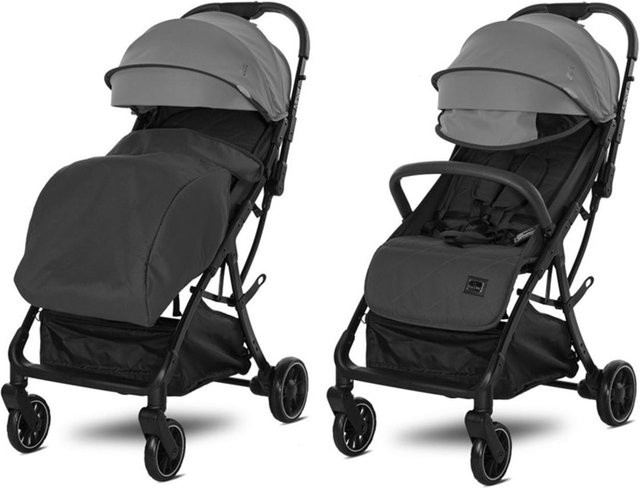 Lorelli Kinderwagen Buggy Minori faltbar mit PU-Rädern und Getränkehalter in Tannengrün - Bild 1