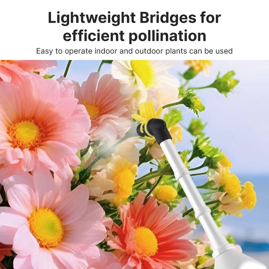 Neoglint Elektrischer Bienen-Gemüsebestäuber Set aus 2 Stück, Batteriebetriebene Handgehaltene Bestäubungswerkzeuge für Obst, Gemüse, Blumen und Gewächshäuser - Bild 2