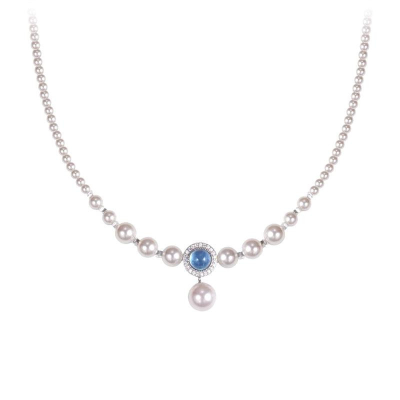 Lucky Star Jewelry Halskette 925 Silber, Perle, Damen - Bild 3