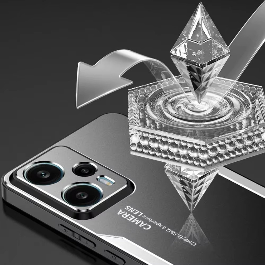 Stoßfeste Metall-Schutzhülle für Xiaomi POCO X8 X7 M8 M7 F7 F8 Ultra X6 F6 F5 X5 X3 F4 X4 GT F3 M5S C65 M3 M4 M6 Pro Max in Schwarz und Rot - Bild 4