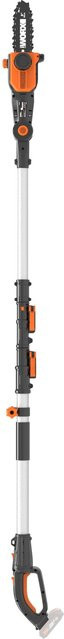 Worx Teleskop-Hochentaster WG349E.9 PowerShare 20 V Solo in Schwarz-Orange - Bild 1