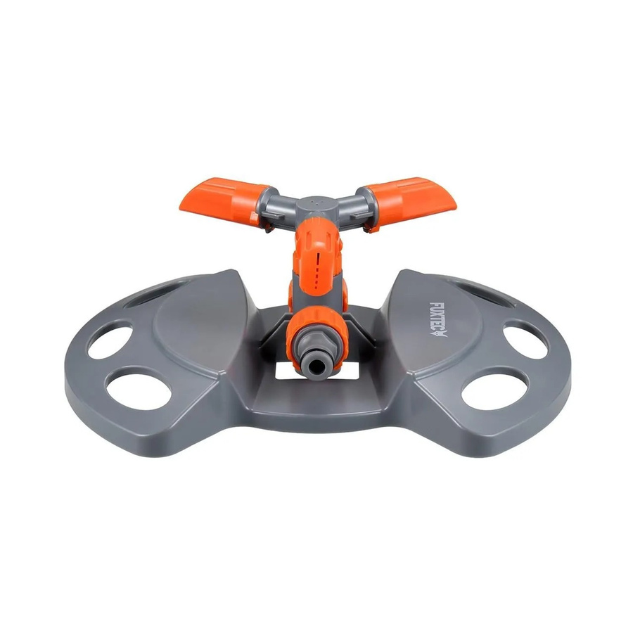 FUXTEC 3-Arm-Kreisregner FX-3AKRG1 in Orange mit 3/4 Zoll Anschluss - Bild 2