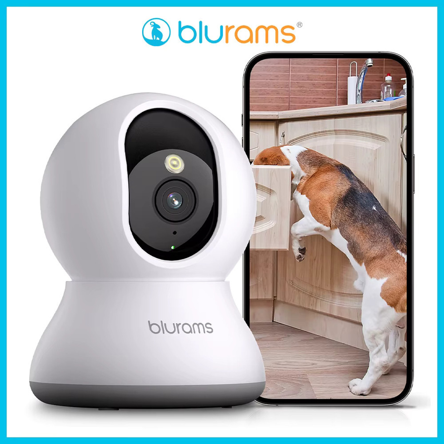 Blurams A31S Innen-Sicherheitskamera 2K in Weiß mit One-Touch-Anruf-Funktion für die Überwachung von Hund und Senioren - Bild 4