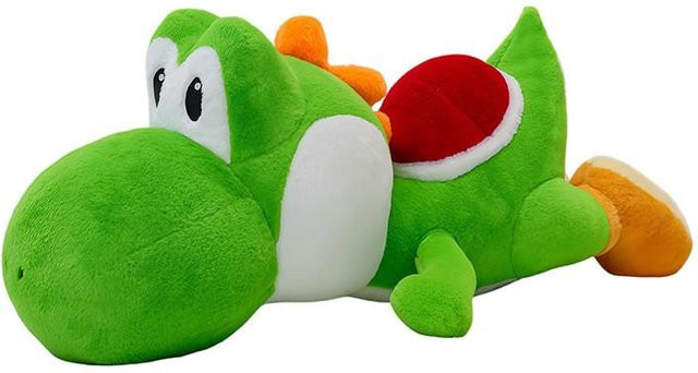 FernGlade Yoshi Kuscheltier Cartoon Kissen Dinosaurier 40cm - Bild 1