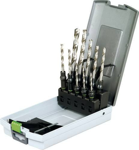 Festool HSS Spiralbohrer Set D3-10 CE aus Edelstahl mit 10 Stück - Bild 1