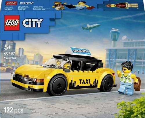Lego City Gelbes Taxi Bauset - Bild 1