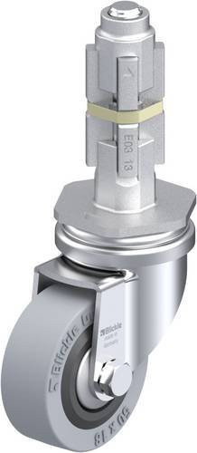 Blickle Lenkrolle LRA-VPA 50G-FA-E03 mit 50 mm Rad-Durchmesser und 40 kg Tragfähigkeit in Grau, Schwarz und Silber - Bild 1