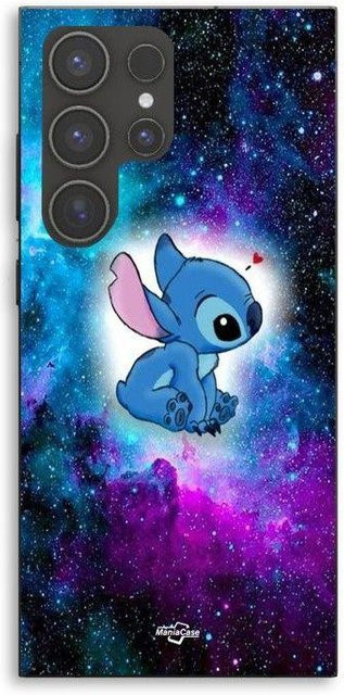 Maniacase Schutzhülle für Samsung Galaxy S23 Ultra Stitch ohana bunter Raum in Schwarz und Multicolour - Bild 1