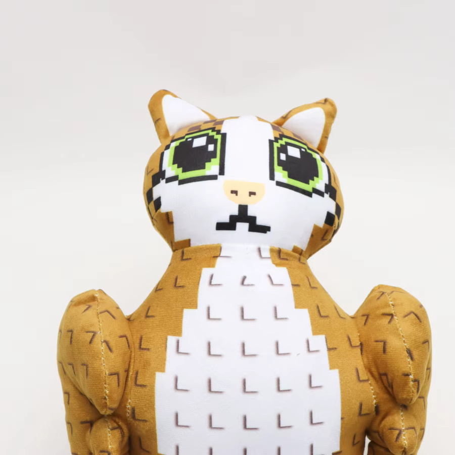 BOOKFONG Steal a Brainrot Pink Meowl und Brown Meowl, Plüsch, Tiere - Bild 3