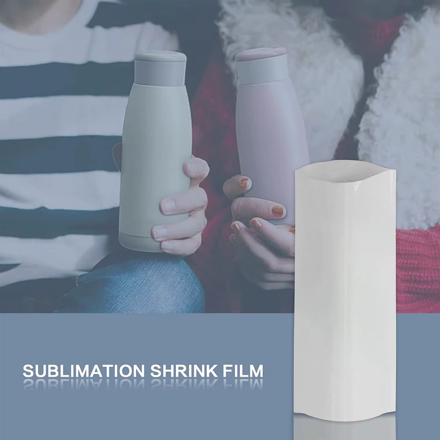 50 Stück weiße Sublimations-Schrumpffolien für 20 und 30 Unzen gerade Tassen, Wärmeübertragungsbeutel im Format 6 x 11 Zoll - Bild 2
