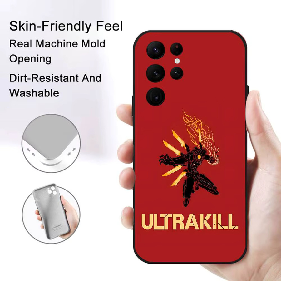 Handyhülle für Samsung Galaxy S20 S21 S22 S23 S24 FE Plus Ultra aus weichem TPU - Bild 2