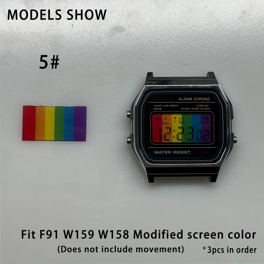 Royale Mod Display-Bildschirmaufkleber, kompatibel mit Casio, Unisex - Bild 3