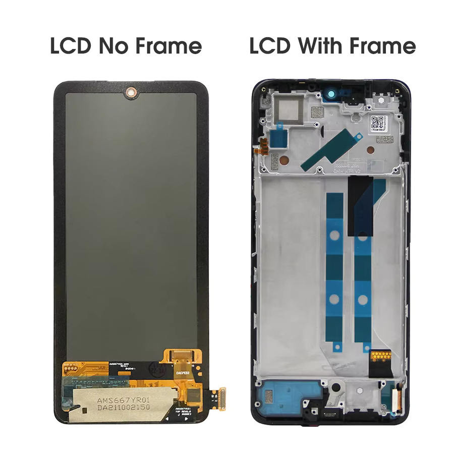 Xiaomi Redmi Note 11 Pro Super AMOLED LCD Display Touchscreen Digitalisierer in Schwarz (Globale Version) - Bild 3