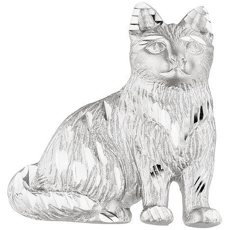 Colfem Anhänger Katze, 925 Silber, Unisex - Bild 1
