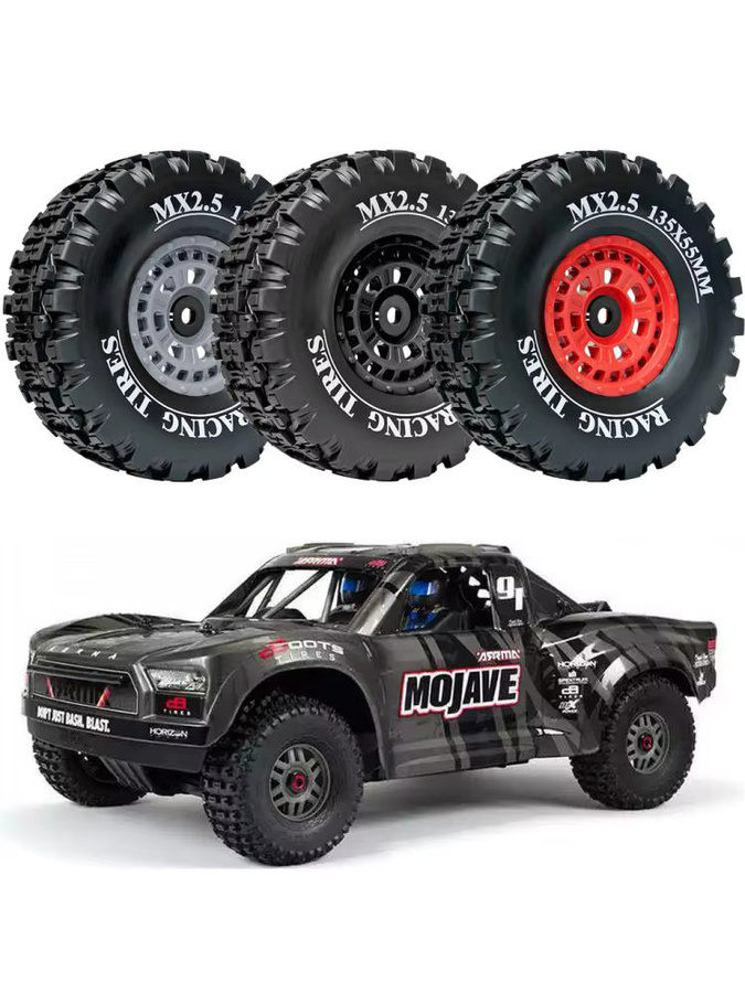 Arrma Spezialreifen, 2.5 Zoll, Schwarz - Bild 6