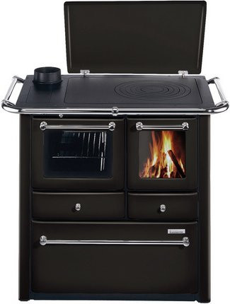 WESTMINSTER Holzherd K85F in Grau mit 6 kW Heizleistung - Bild 1