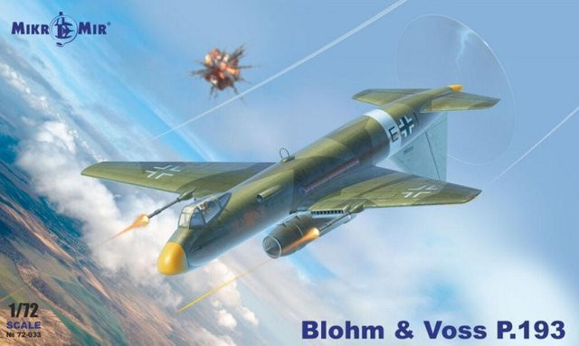 Micro Mir Blohm und Voss P.193, Fahrzeug, 1:72, Grün - Bild 1