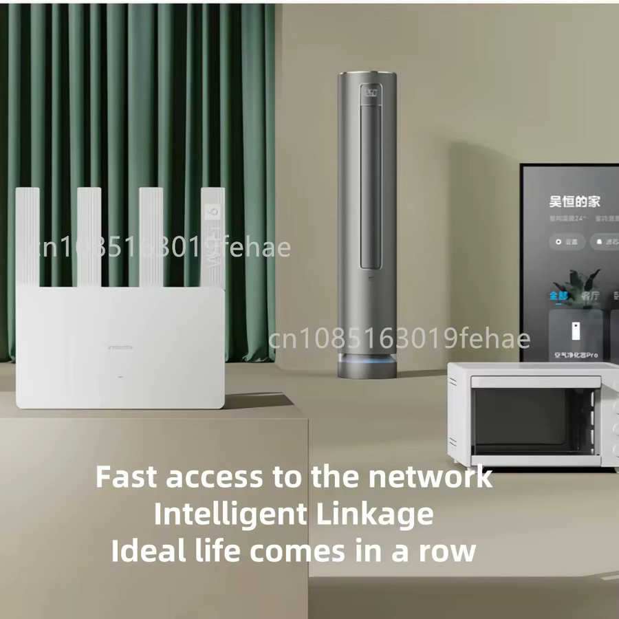 Xiaomi Router AX3000E WiFi 6 Dual-Band Router in Rot - Bild 3