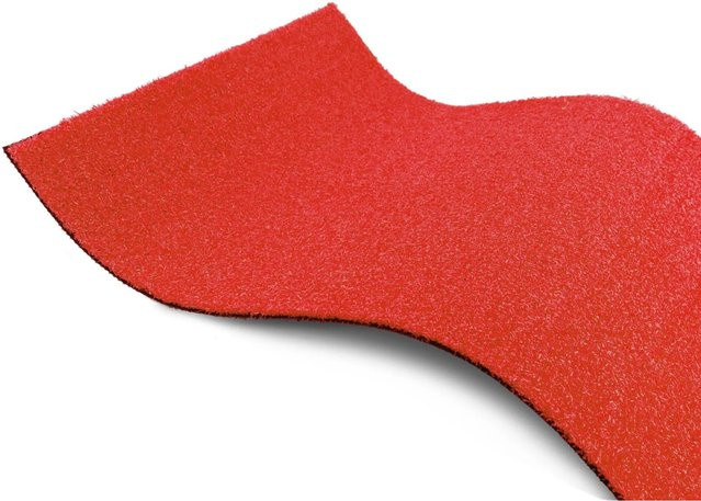 Primaflor Kunstrasen Colorplay Rot B: 200 cm, T: 400 cm - Bild 1