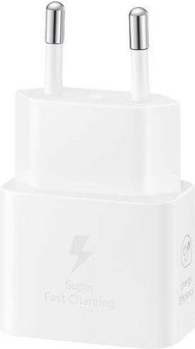 Samsung EP-T2510NWEGEU-B USB-C Schnellladegerät 25W in Weiß mit USB PD Technologie - Bild 1