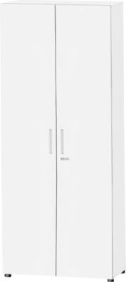 Schäfer Shop Select Schrank SET UP mit 6 Türen, abschließbar, weiß, B/T/H: 80 x 42 x 224 cm - Bild 1