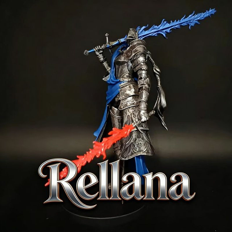 Bandai Rellana Vollmond-Königin Anime-Statue aus PVC, mehrfarbig, Höhe: 21 cm - Bild 1