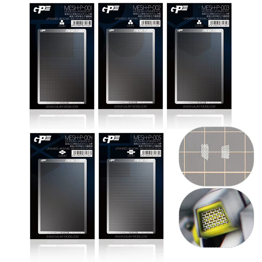SANMERSEN Fotoätzte Heizkörper-Netzzelle, Metall, Grau - Bild 4